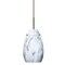 Besa Lighting Pera 9 Cord Pendant, Marble Grigio, Bronze Finish, 1x100W Incandescent 1JT-4126MG-BR - alternate 1